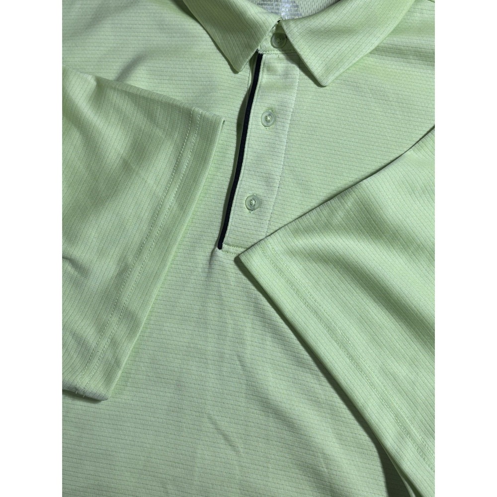Reebok Neon Yellow Polo Shirt Size Mens 3XL - Picture 4 of 6